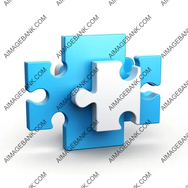 Square Puzzle Piece Symbol for Integration