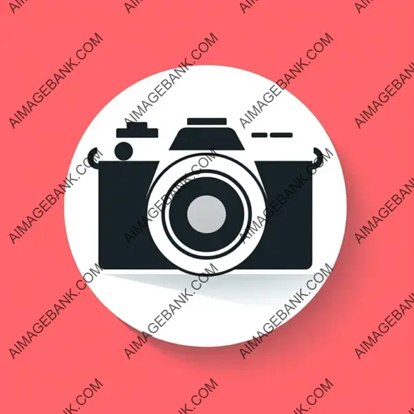 Simplified Camera Icon: A Minimalist Approach