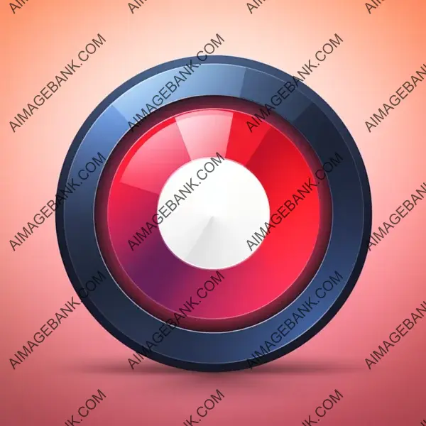 Circular Video Play Button Symbol: Engaging Multimedia