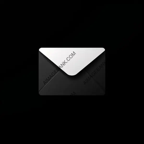 E-mail Icon with Clean and Simple Envelope