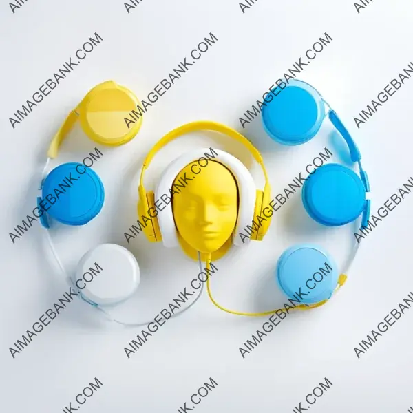 Call Center Marketing Icon in Yellow