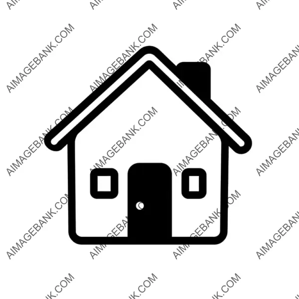 Super Basic Outline Style Home Icon