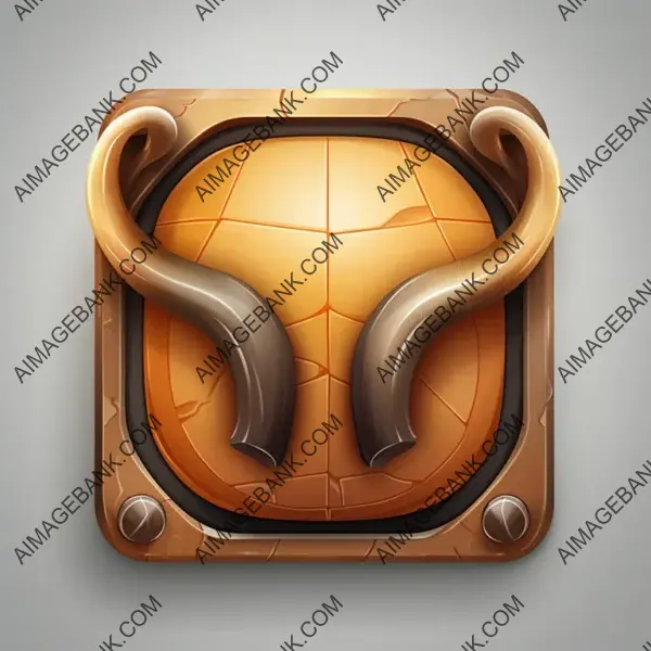 Original Horn Close-Up Large Square Game Icon