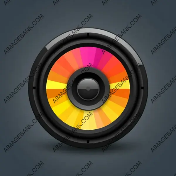 Loudspeaker Icon with Android Style