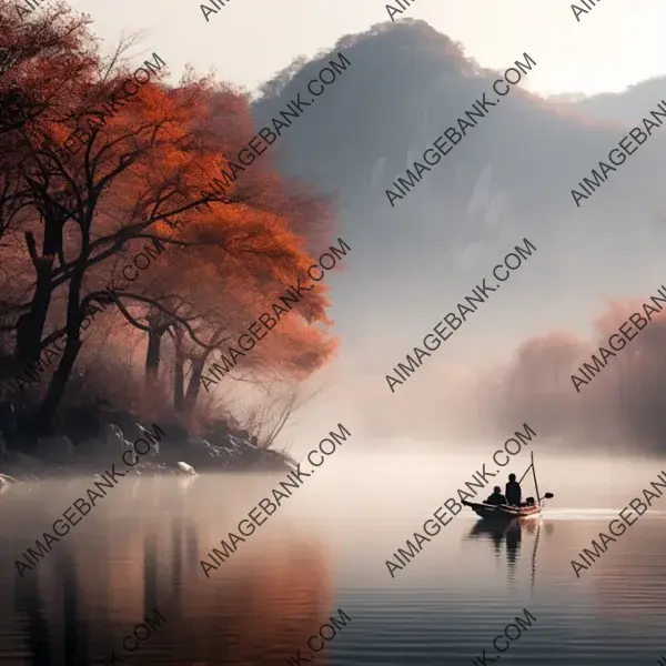 Fu Baoshi&#8217;s Masterpiece: Autumn Morning with Clouds