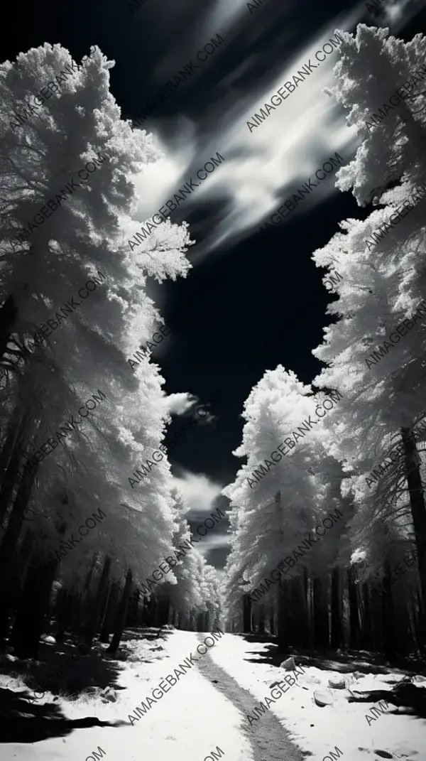 Stunning Black and White Infrared Photography