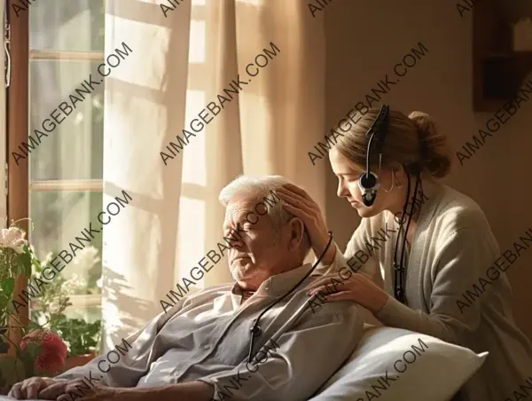 Physician Providing Comfort to Patient: Photography