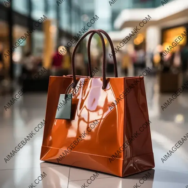 Blurred Background of a Contemporary Shopping Mall