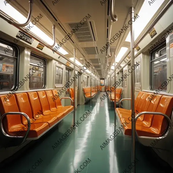 Ultra-Realistic: Clean Walls Inside the New Subway Car