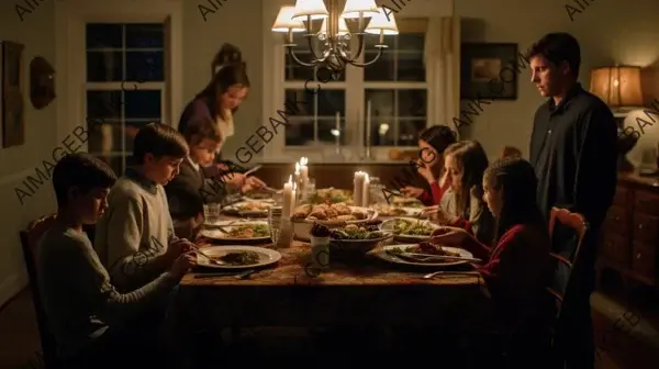 Low-Light Thanksgiving: Photography of an American Dinner