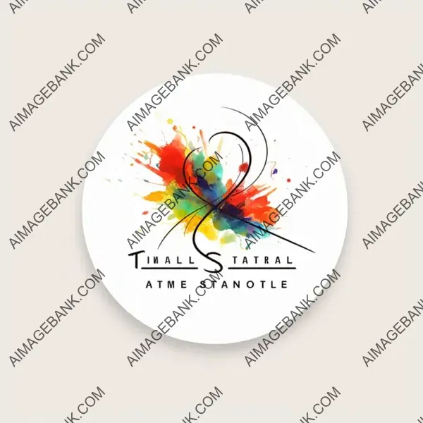 Art Company Signature Logo: Small and Elegant