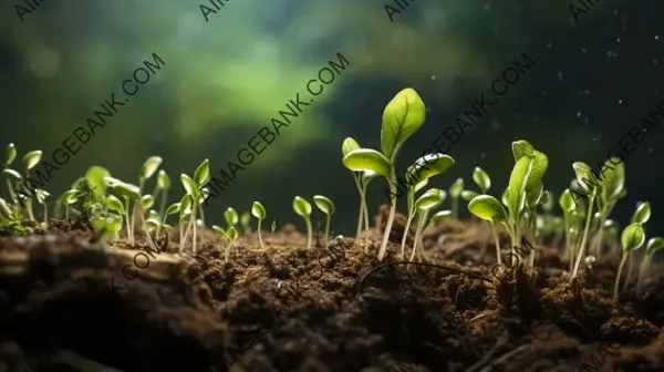 Witnessing Nature&#8217;s Miracle: New Life from a Green Seedling