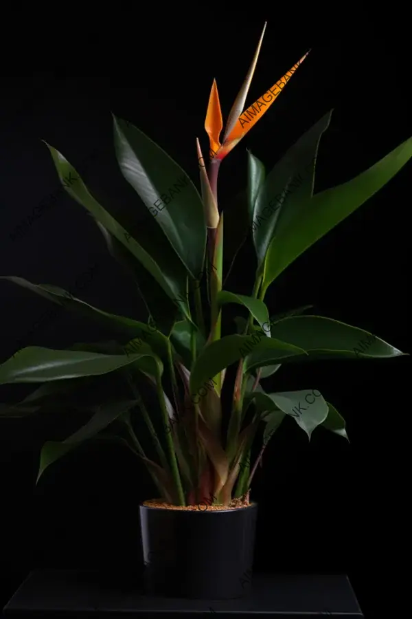 Bird of Paradise House Plant in the Spotlight