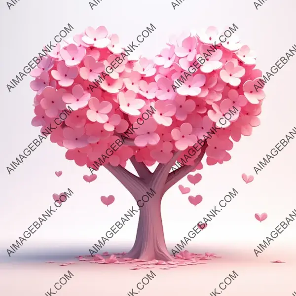 Elegance in Nature: Pink Love Tree Sapling