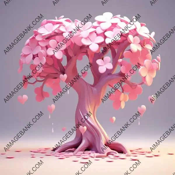 Nature&#8217;s Pink Charm: Awesome Tree