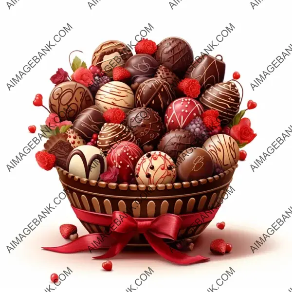 Capture Stunning Valentine Chocolate Gift Baskets