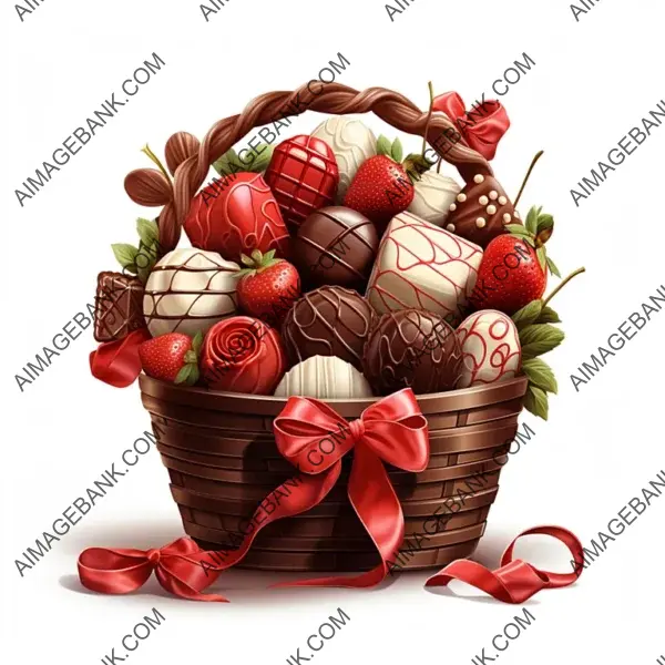 Adorable Valentine Chocolate Gift Baskets: A Sweet Surprise