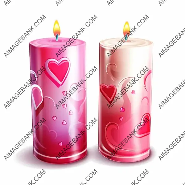 Create a Romantic Ambiance with Vibrant Love Candles