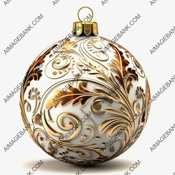 Intricate Christmas Ornament Clipart: 32K Resolution