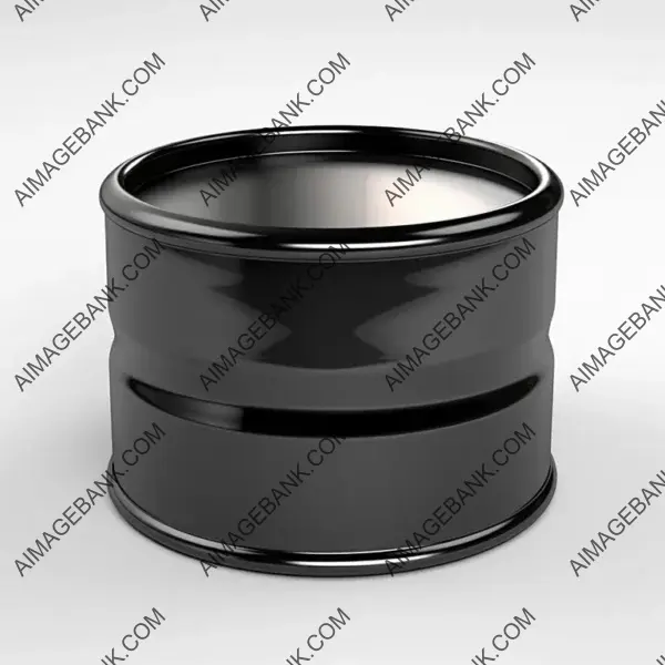 Realistic 3D Oil Barrel Illustration with Stock Photo Aesthetics