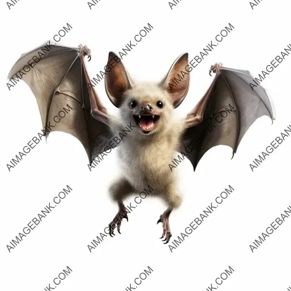 Disney Standing Bat in Realistic Style &#8211; Nature Art