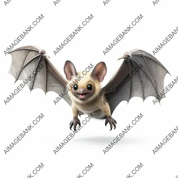 Nature Art &#8211; Realistic Style Disney Standing Bat