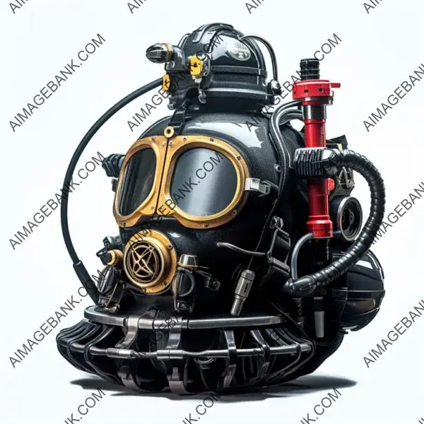 Underwater Adventure Gear &#8211; Isolated Scuba Diving Tank