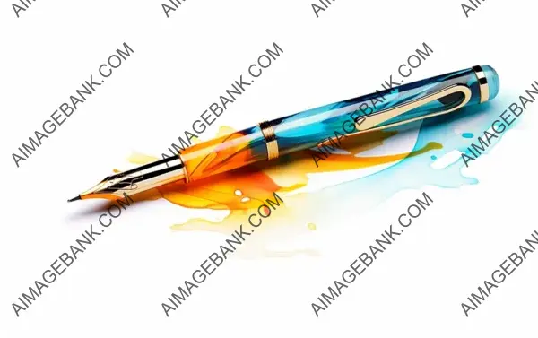 Vibrant Gel Pen with Vivid Ink Colors