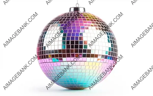 Glamorous Disco Ball with Reflecting Lights