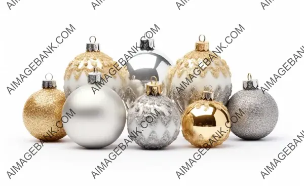 Celebrate in Style with Gold and Silver Decorations