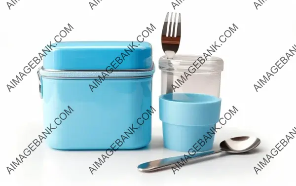 Leak-Proof Lunch Container with Utensils