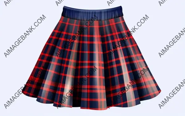 School Uniform Plaid Pleated Skirt &#8211; Classic Style