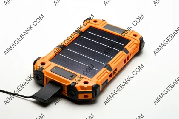 Solar-Powered Portable Charger for Your Devices