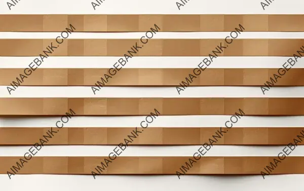 Add a Stylish Stripes Pattern with Brown Kraft Paper Tape