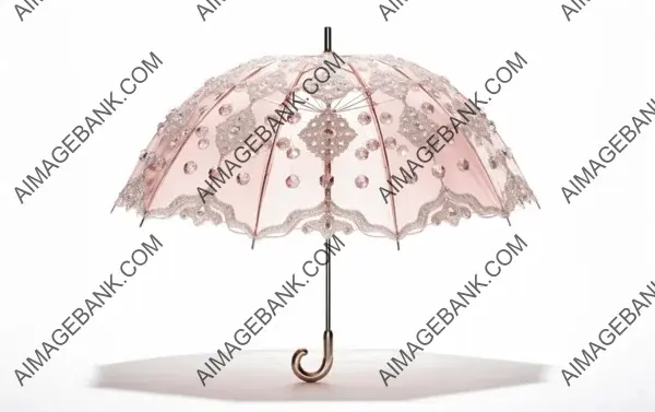 Shine in the Rain: Crystal Embellished Luxury Umbrella