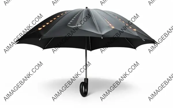 Stay Dry in Style: Futuristic Tech-Enhanced Smart Umbrella