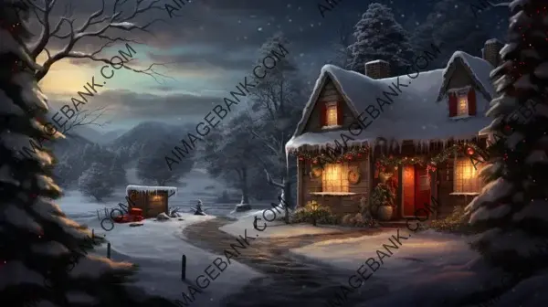 Blend of Traditional Christmas Season Desktop Background