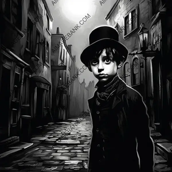 Monochromatic Young Artful Dodger Jack &#8211; Wild and Cocky