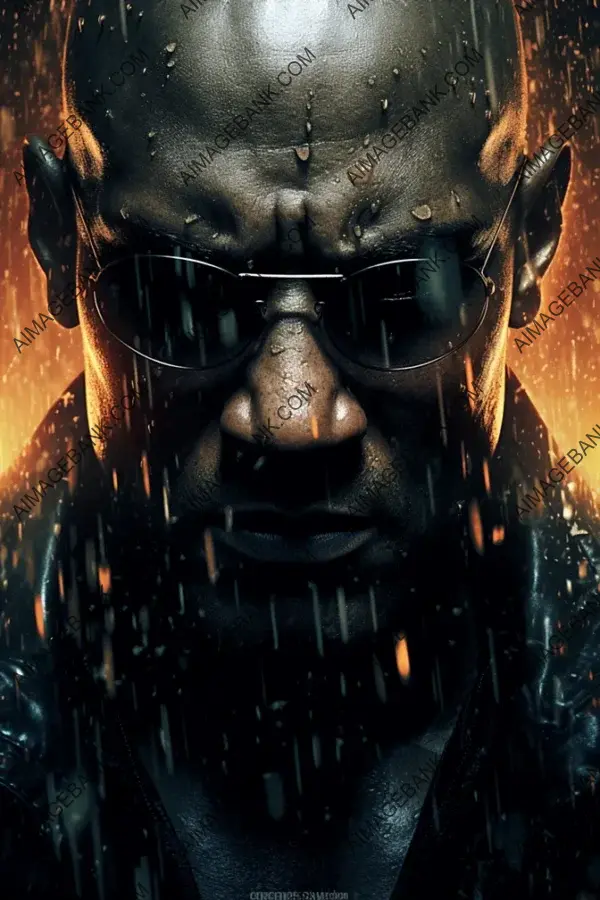 Morpheus in a Gritty and Dark Realistic Style