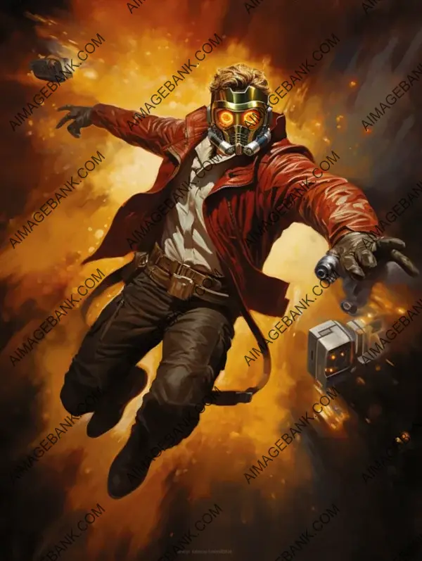 Star-Lord Action Pose: Guardians of the Galaxy