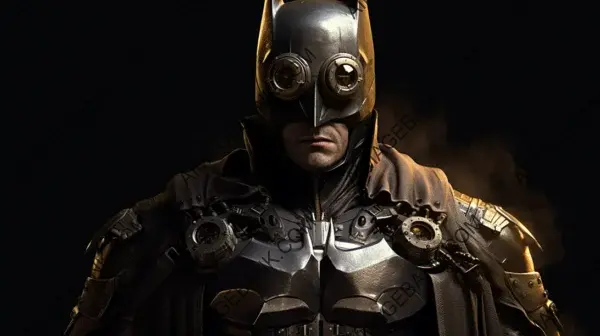 Creating Steampunk-Style Batman: Highly Detailed Art