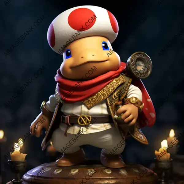 Toad from the Mario Games