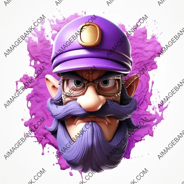 The Sinister Face of Waluigi, the Villain