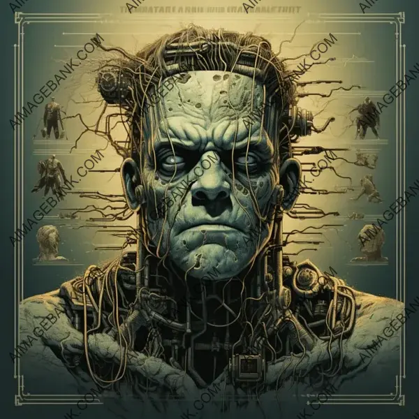 Timeless Reimagination of Frankenstein from the Classic Movie