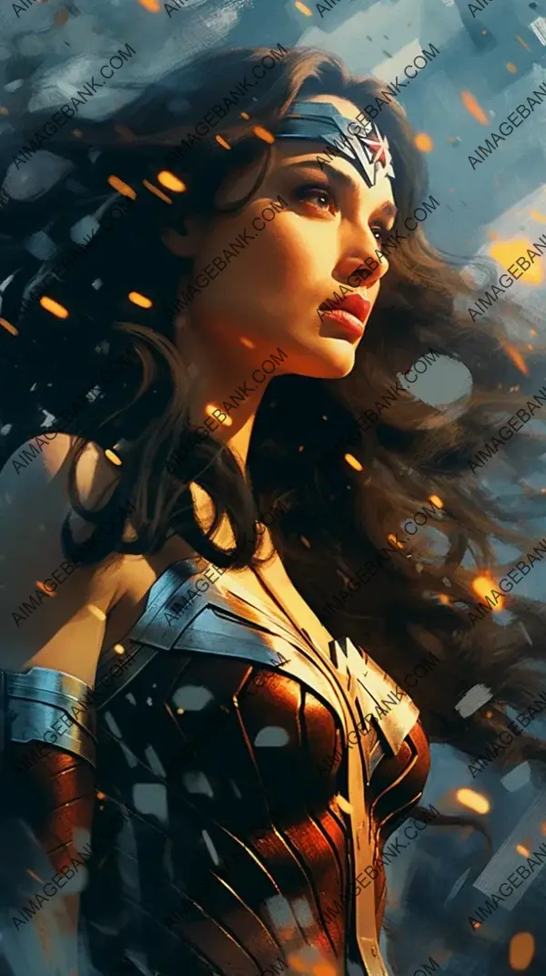 Wonder Woman&#8217;s DC Comics Style Enhanced by Sunrays