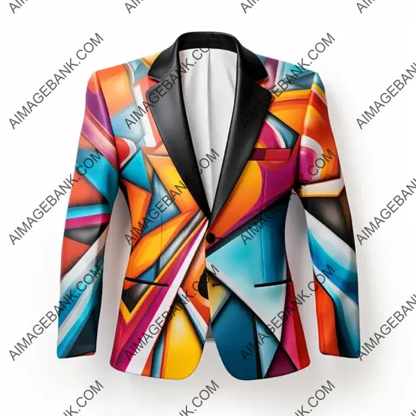 Redefine Fashion with a Colorful Tuxedo in White