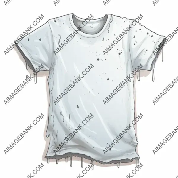 Show Off Your Bold Style with a 2D Vectorized Soft Design in Dirty T-Shirt Style