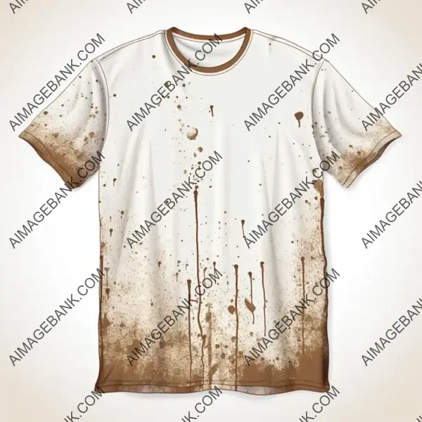 Embrace the Grunge with a 2D Vectorized Soft Design in Dirty T-Shirt Style