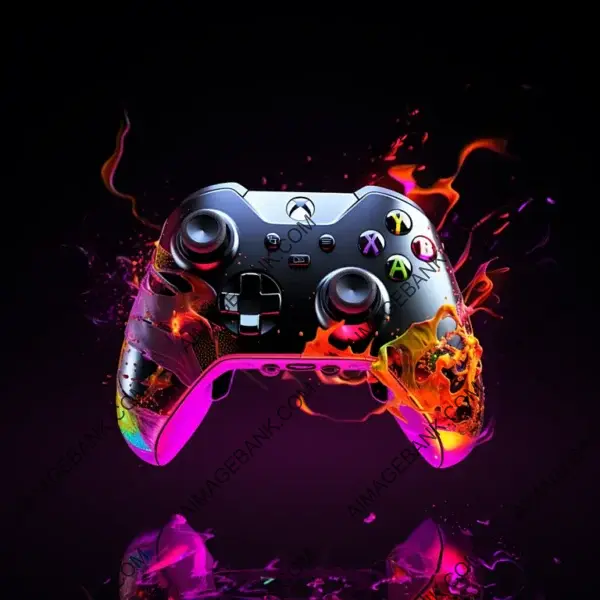 Xbox Controller Image: Left Side View