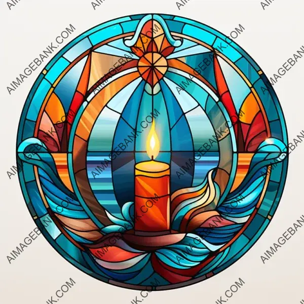 Colorful Stained Glass Window Decor